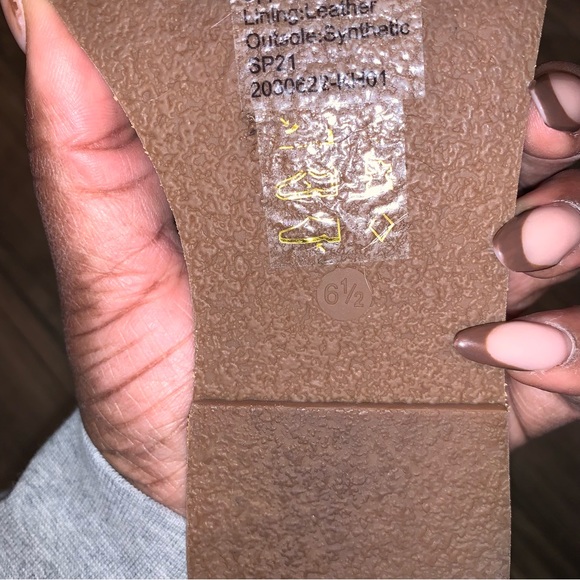 Madewell The Boardwalk Thong Sandal In Metallic Leather - Picture 9 of 11